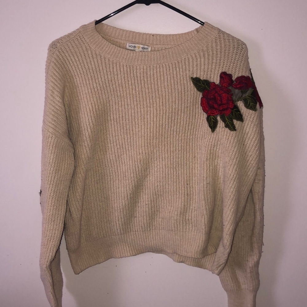 Flower sweater